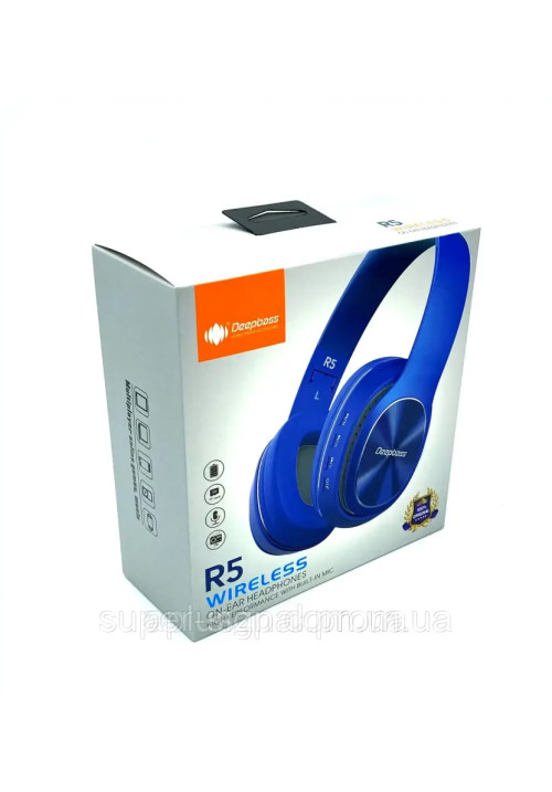 DEEPBASS R5 WIRELESS AZUL